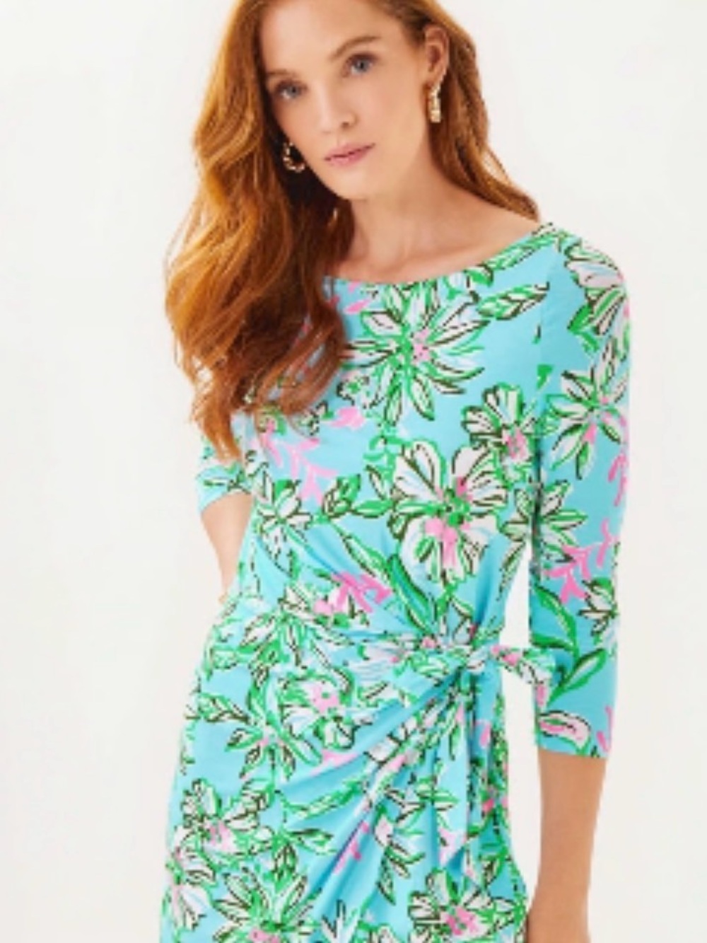 🩵🌸 NWT Lilly Pulitzer Blaise Romper Dress - Size Medium Multi Sun Of A Bun Print